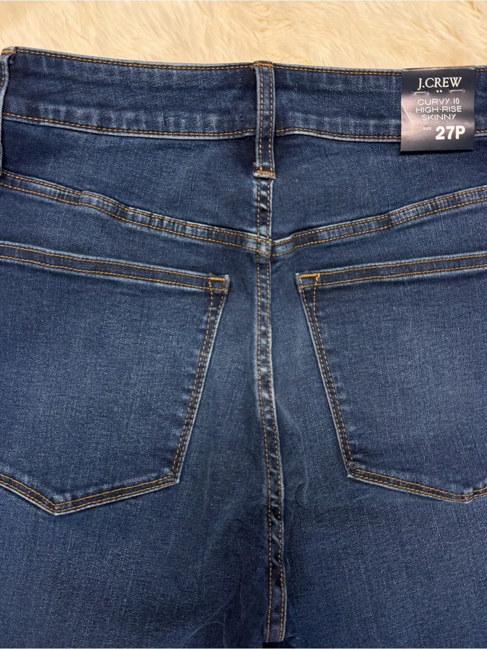 NEW! J. CREW CURVY 10 HIGH-RISE SKINNY JEANS